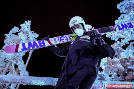Piotr Żyła przed skokiem/fot. Tadeusz Mieczyński - skijumping.pl